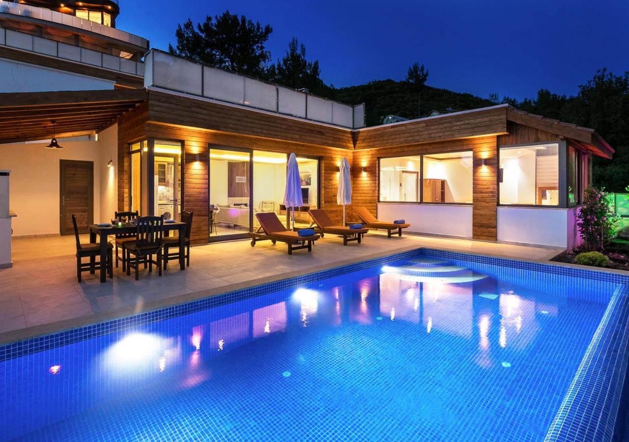 Villa Bella 3 Sleeps 4 Isolated Honeymoon Heated Pool Uzumlu  Esterno foto